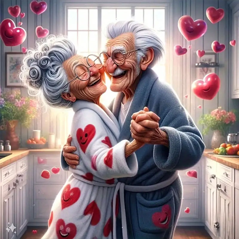 Art Craft Website - A romantic dance diamond painting set,