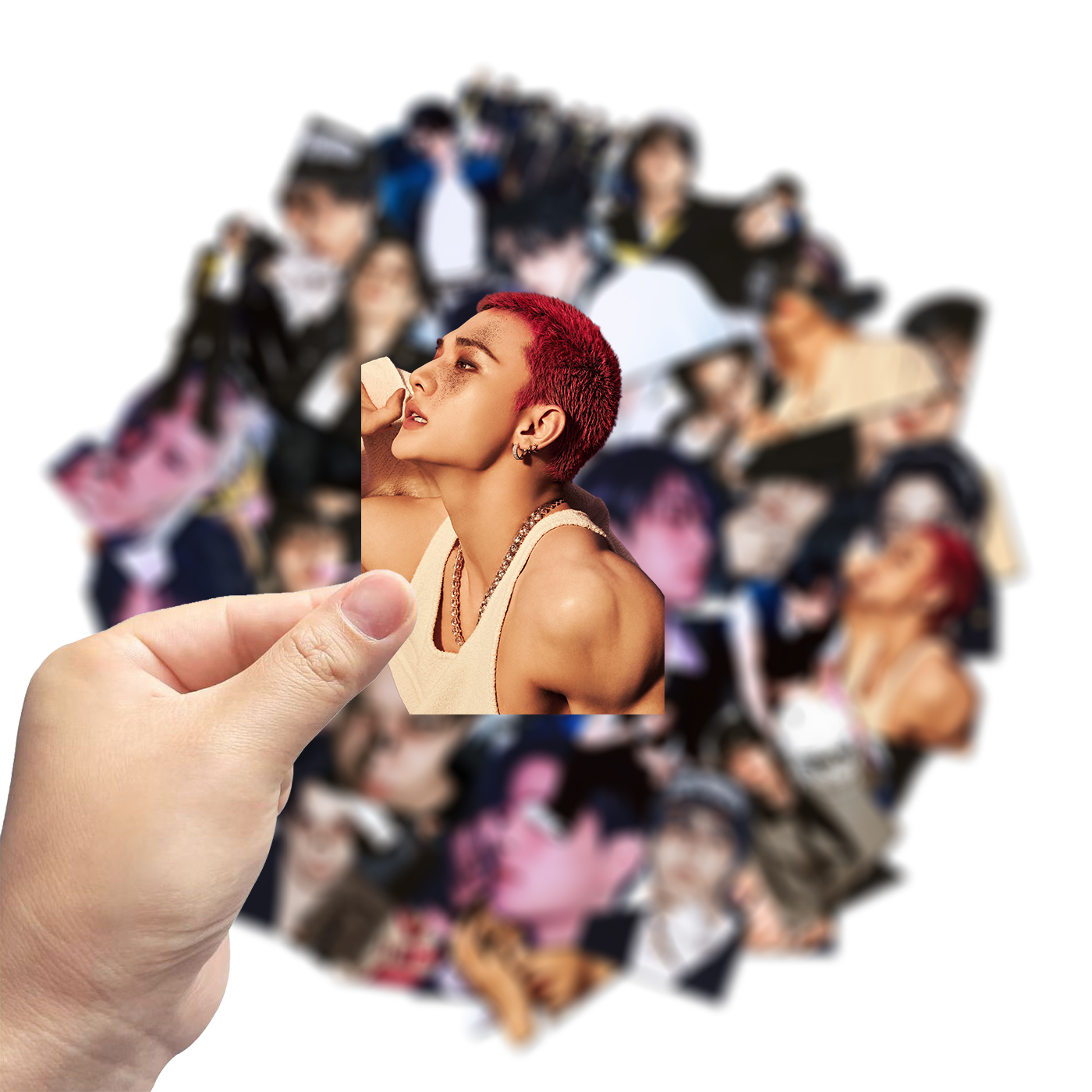 Unique Art Craft - 500Pcs DIY Craft KPOP Merch Waterproof