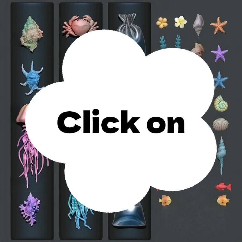 Art Craft Jellyfish - 3D Ocean Series Silicone Jellyfish Starfish
