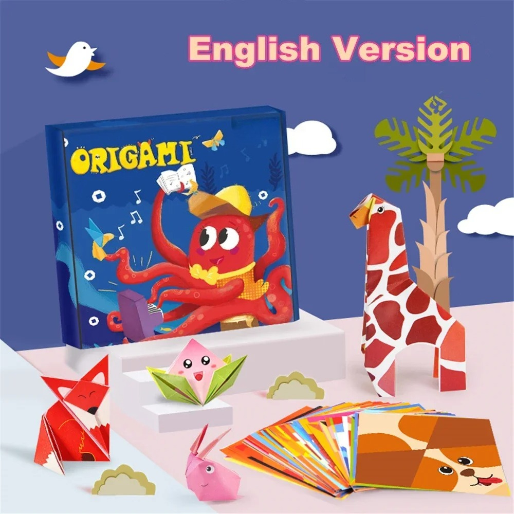Art Craft Education - 108 Pages Montessori Toys Cartoon Animal