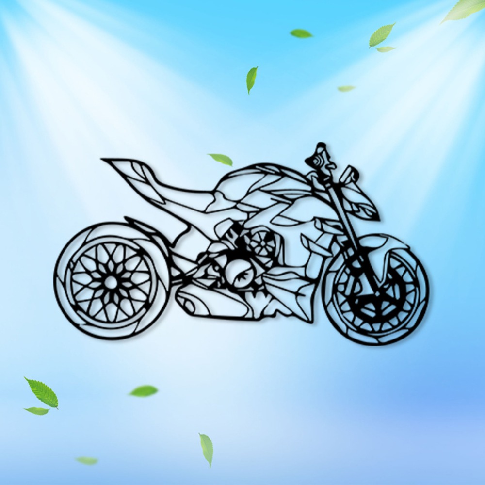 Art Craft Website - Brand Metal Motorcycle Wall Art Sculpture
