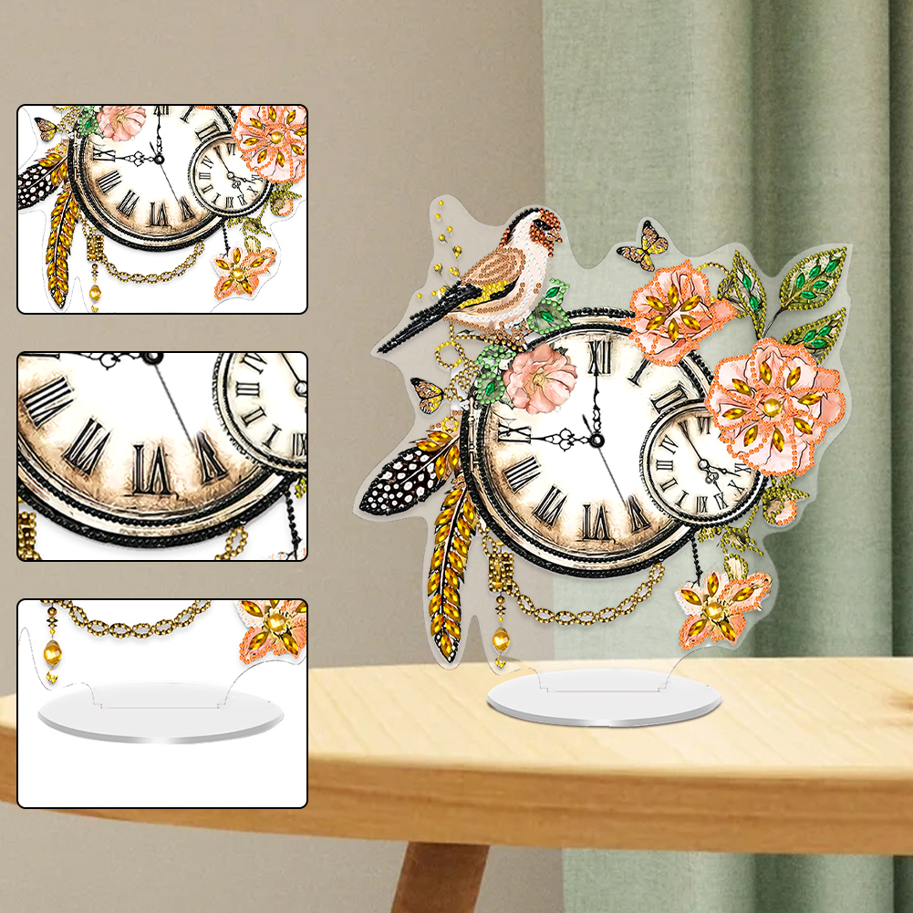 Unique Art Craft - Unique 5D Diamond Painting Clock Art
