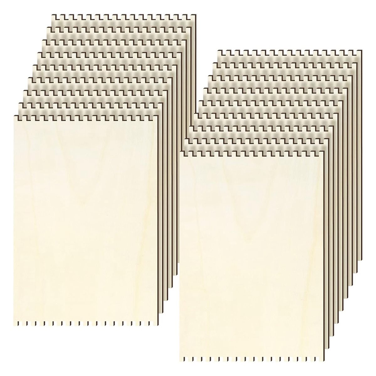 18 Pcs Beginners Wooden Notche - Art Craft Activity recensione e prezzo