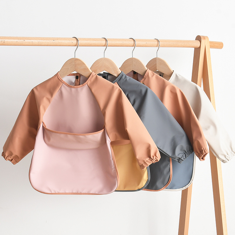 Kids Baby Long Sleeved PU Bibs - Art Craft Toddler recensione e prezzo
