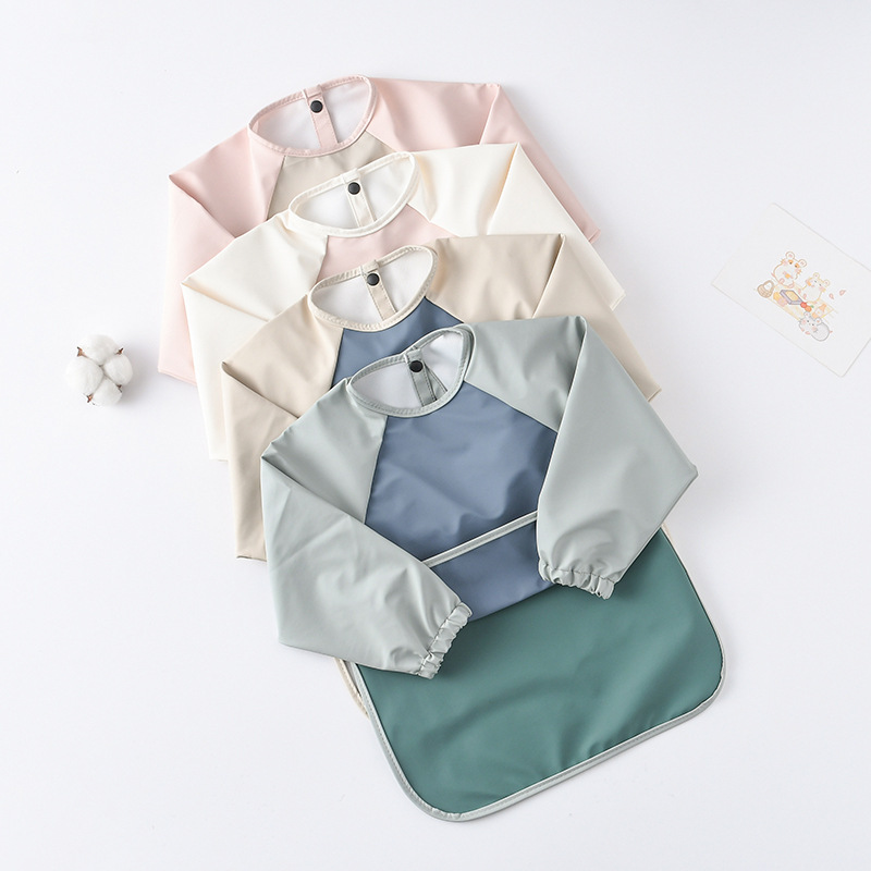 Kids Baby Long Sleeved PU Bibs - Art Craft Toddler recensione e prezzo