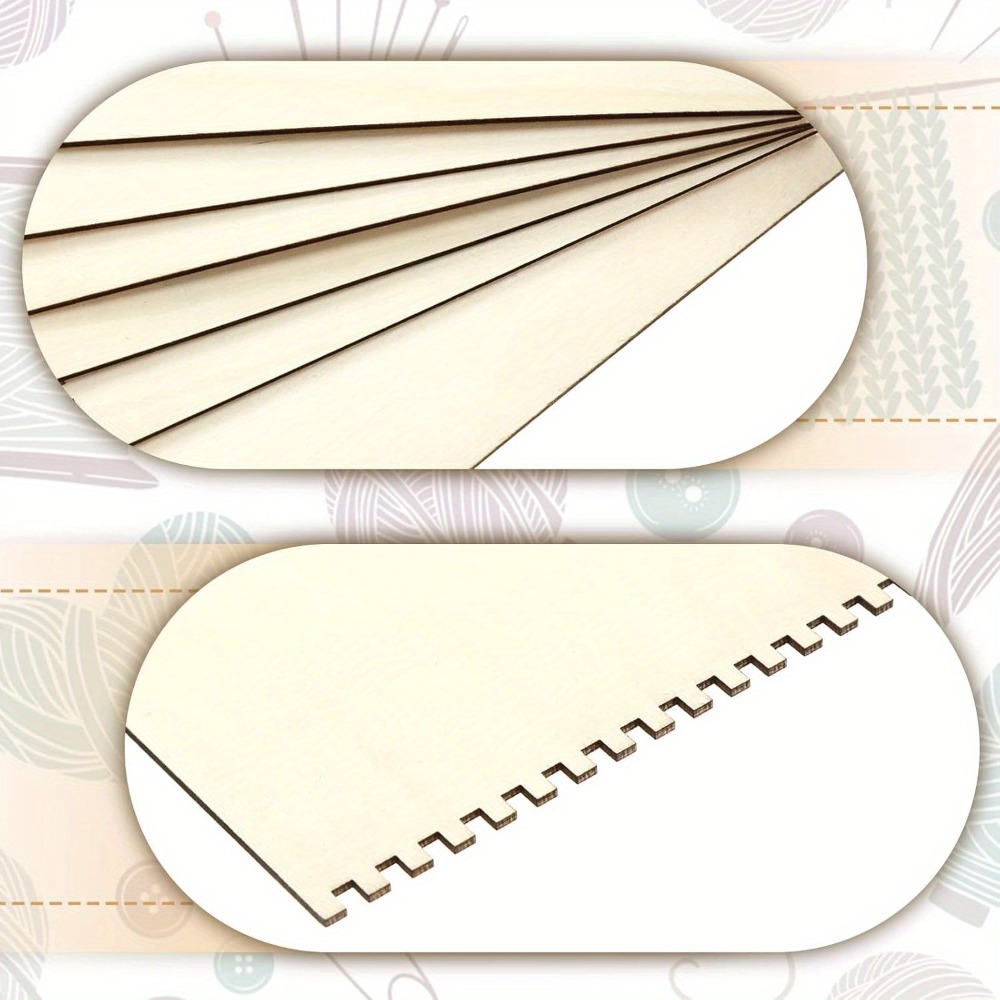 6 Pcs Beginners Wooden Weaving - Art Craft Education recensione e prezzo