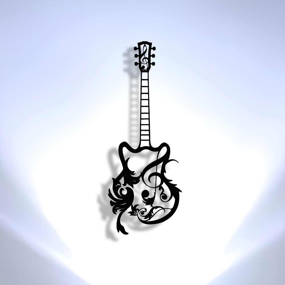 CIFbuy Forged Metal Guitar Wal - Art Craft Cafe recensione e prezzo