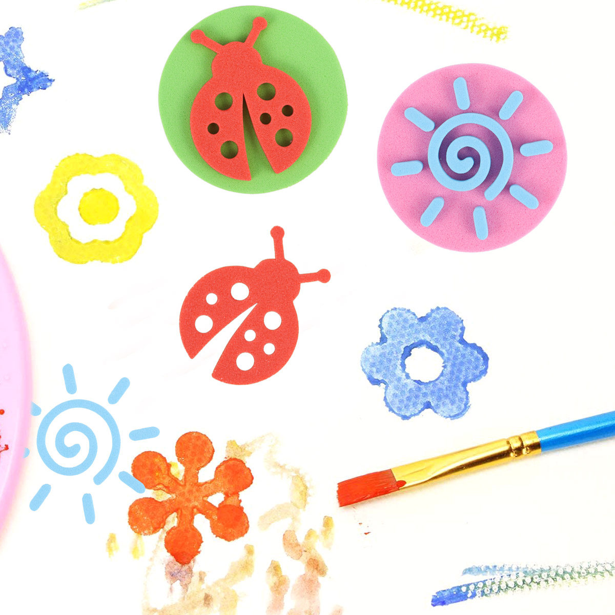 12Pcs Creative Painting Stampe - Art Craft Toddler recensione e prezzo