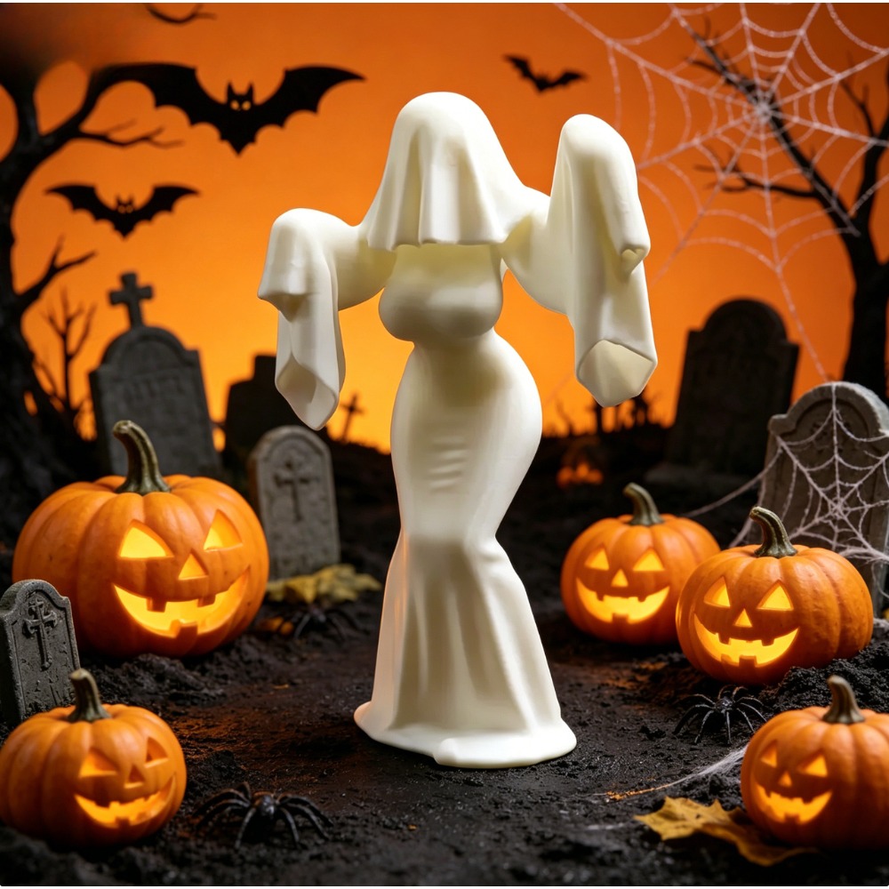 3D Printed Female Ghost Figuri - Unique Art Craft recensione e prezzo
