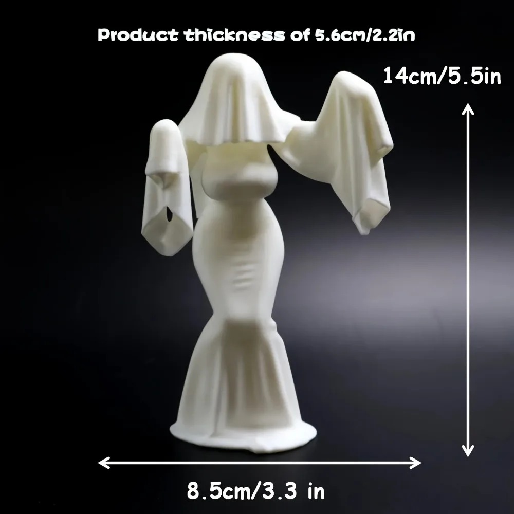 3D Printed Female Ghost Figuri - Unique Art Craft recensione e prezzo
