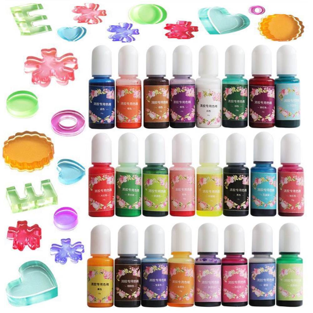 26 Colors 10ml Epoxy Resin Pig - The Art And Craft Of Jewelry recensione e prezzo