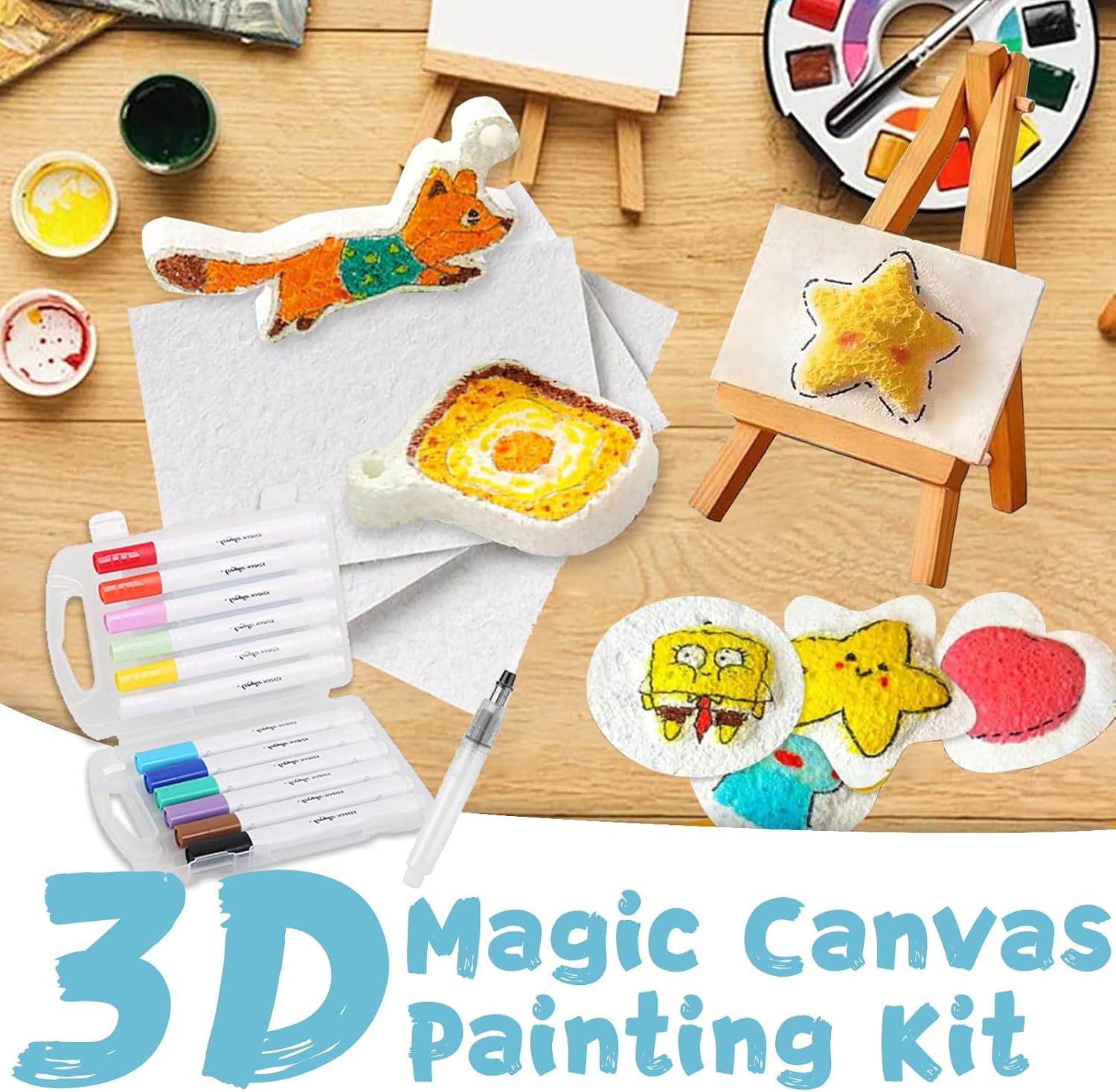 3D Puffy Foam Texture Painting - Art Craft Education recensione e prezzo