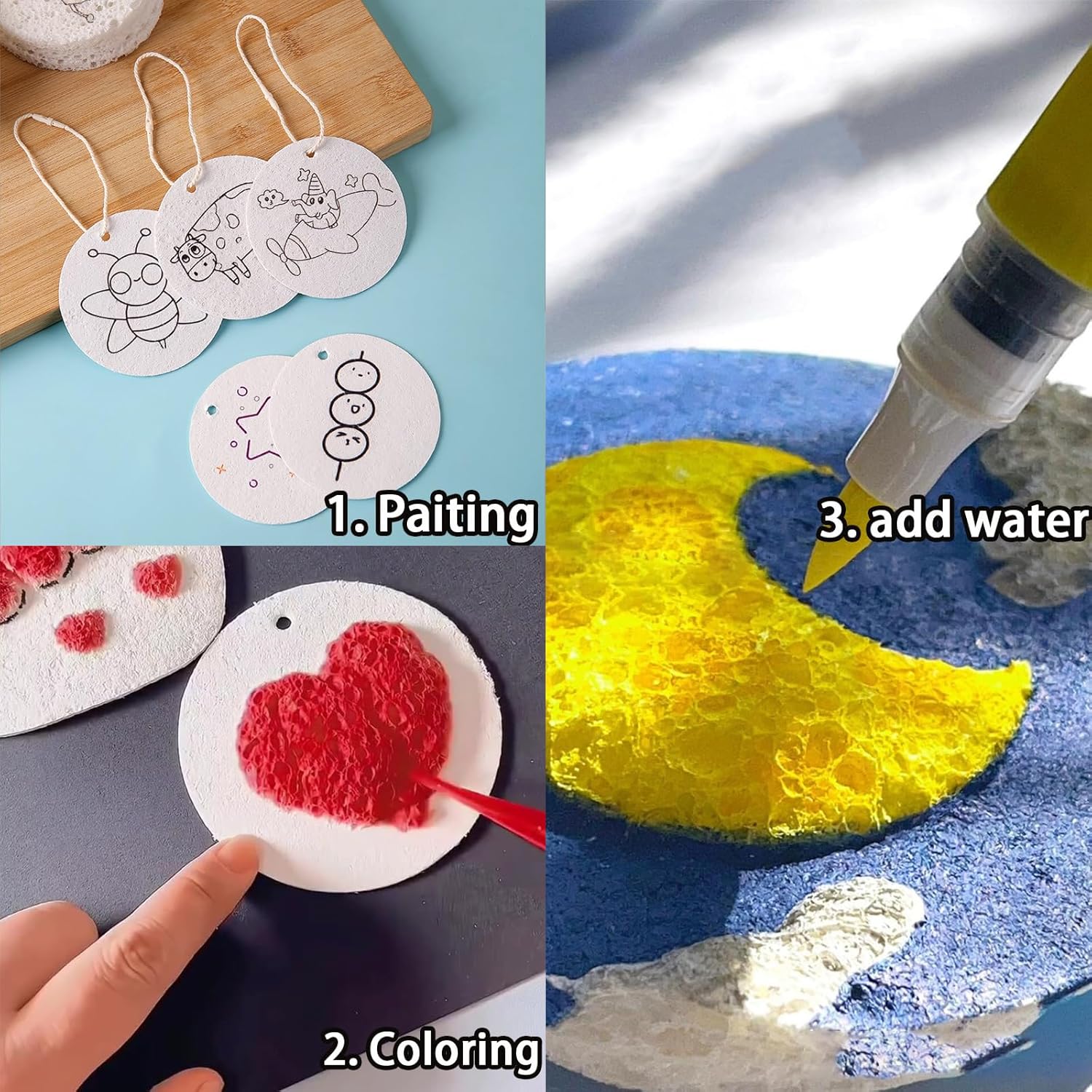 3D Puffy Foam Texture Painting - Art Craft Education recensione e prezzo