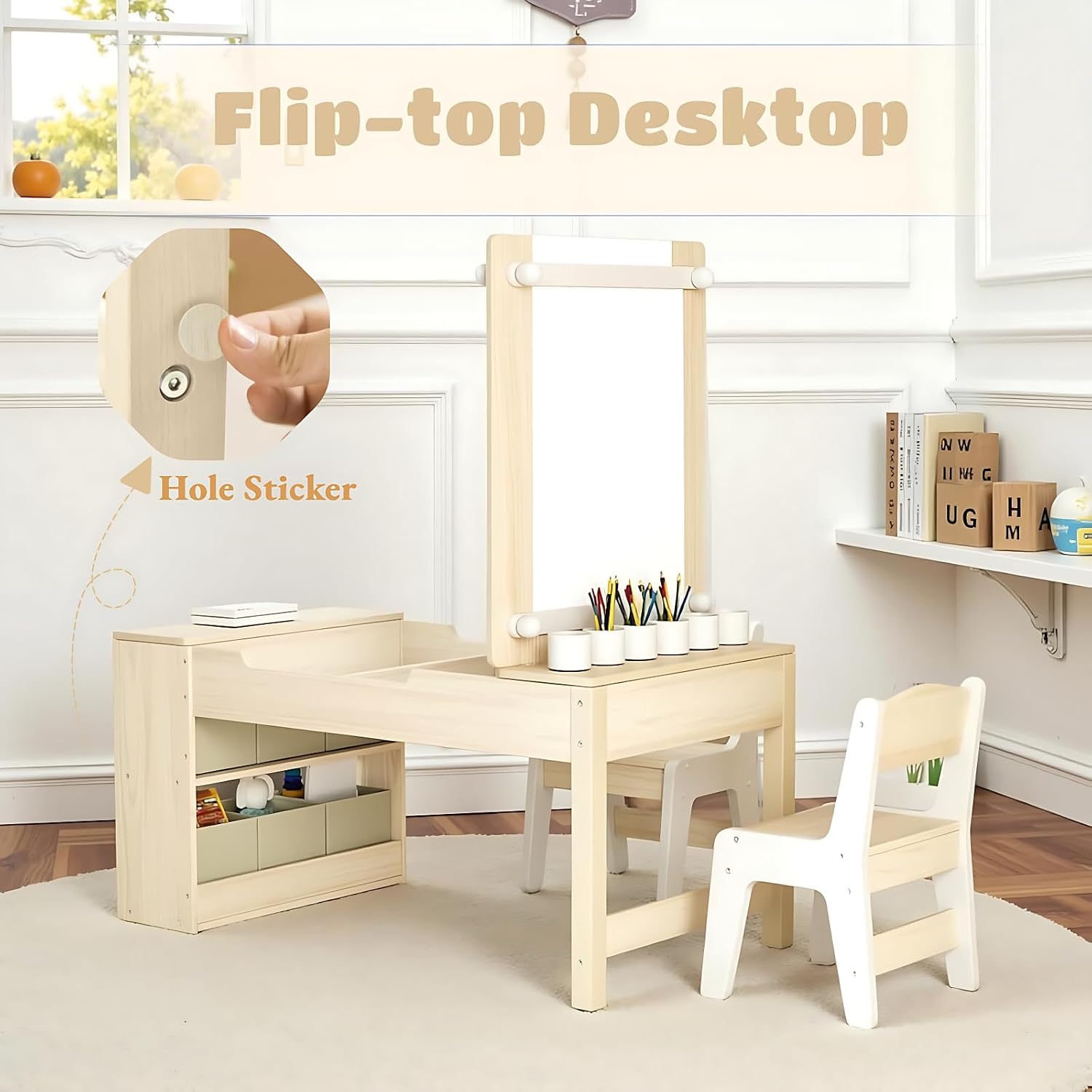 Kids Art Table and Chairs Set, - Art Craft Toddler recensione e prezzo