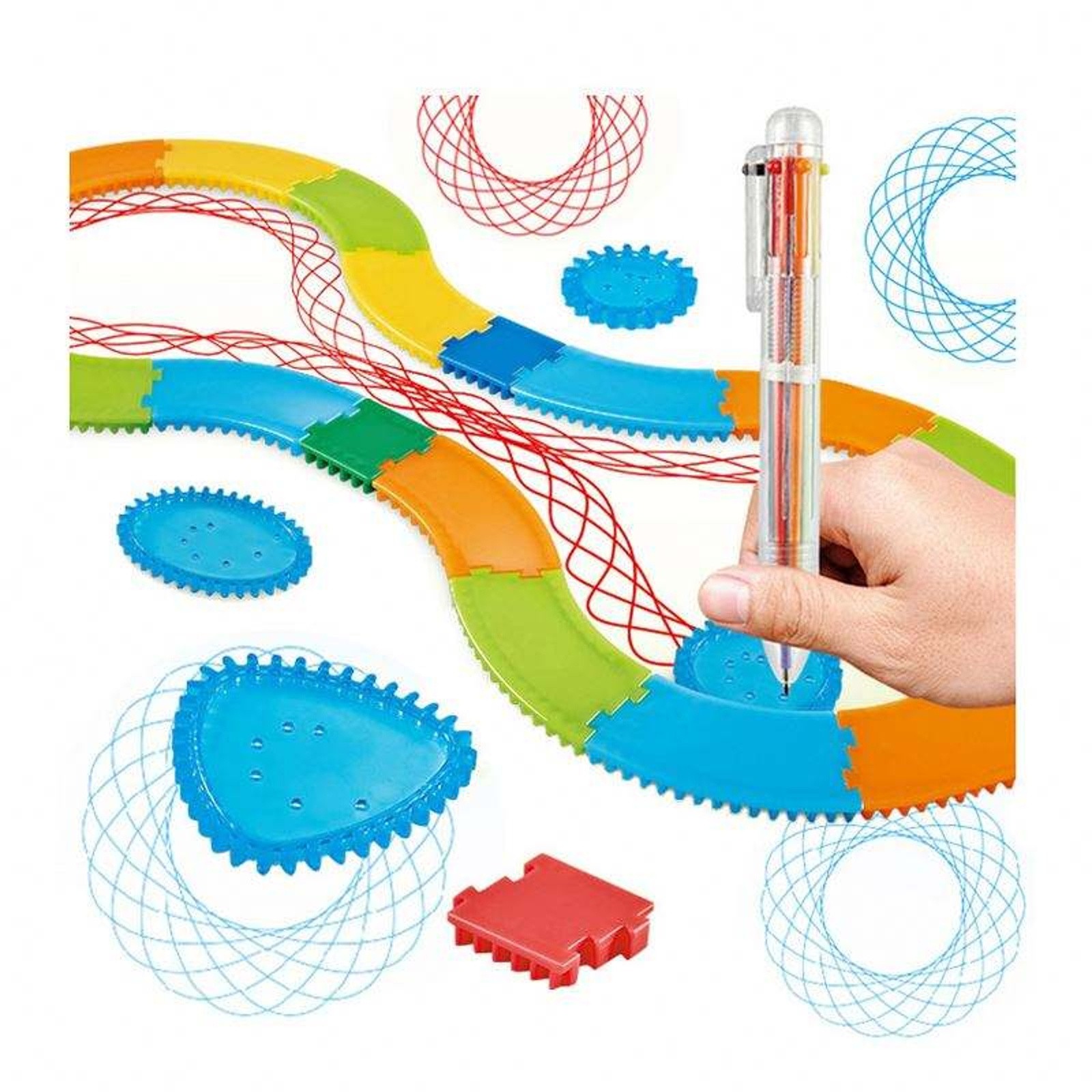 Student Geometry Drawing Stenc - Art Craft Template recensione e prezzo