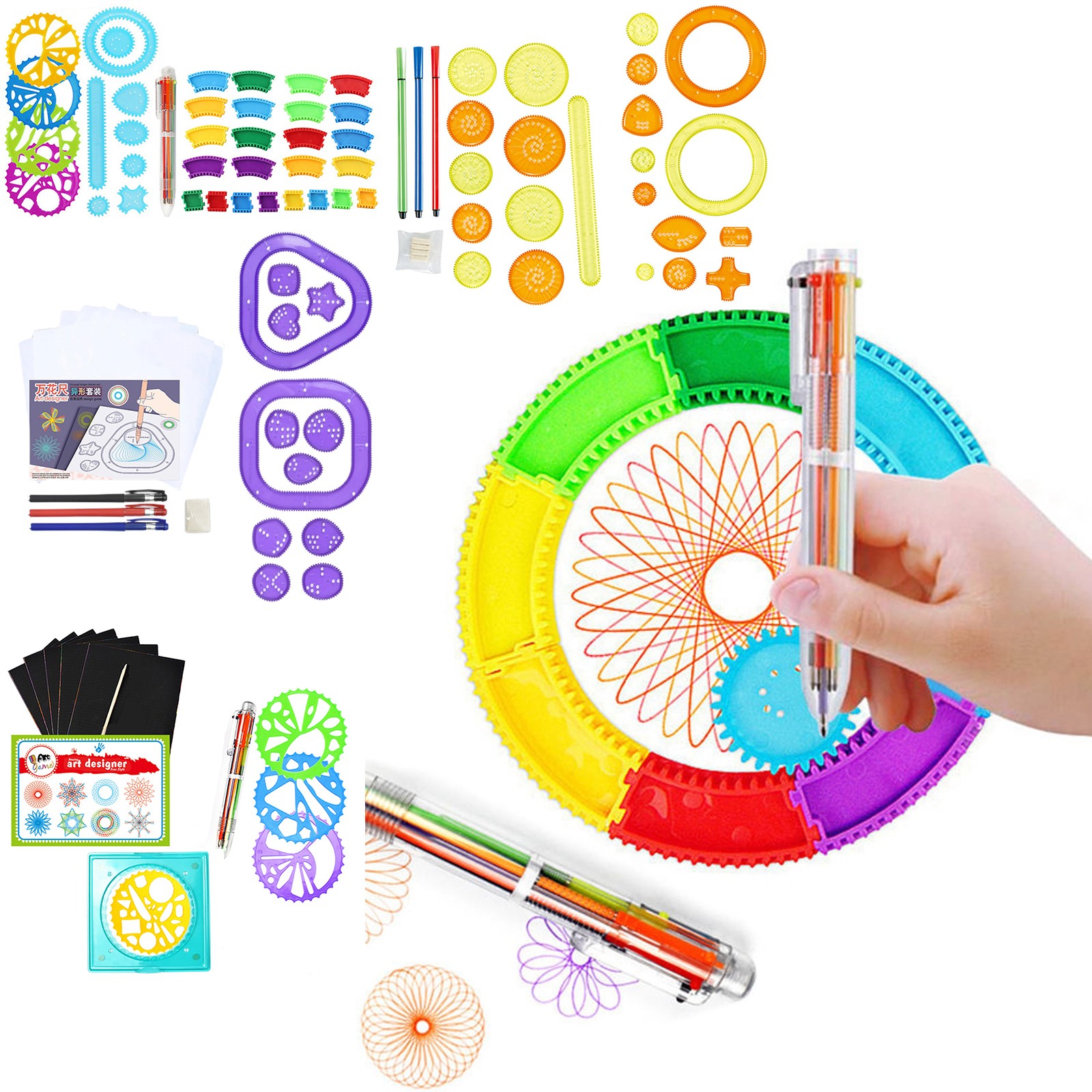 Student Geometry Drawing Stenc - Art Craft Template recensione e prezzo