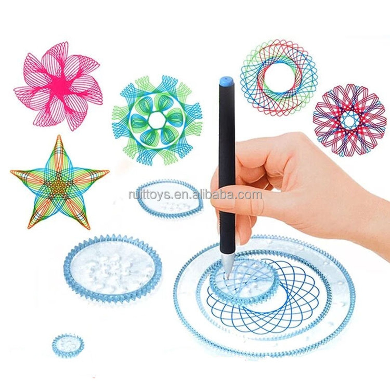 Student Geometry Drawing Stenc - Art Craft Template recensione e prezzo