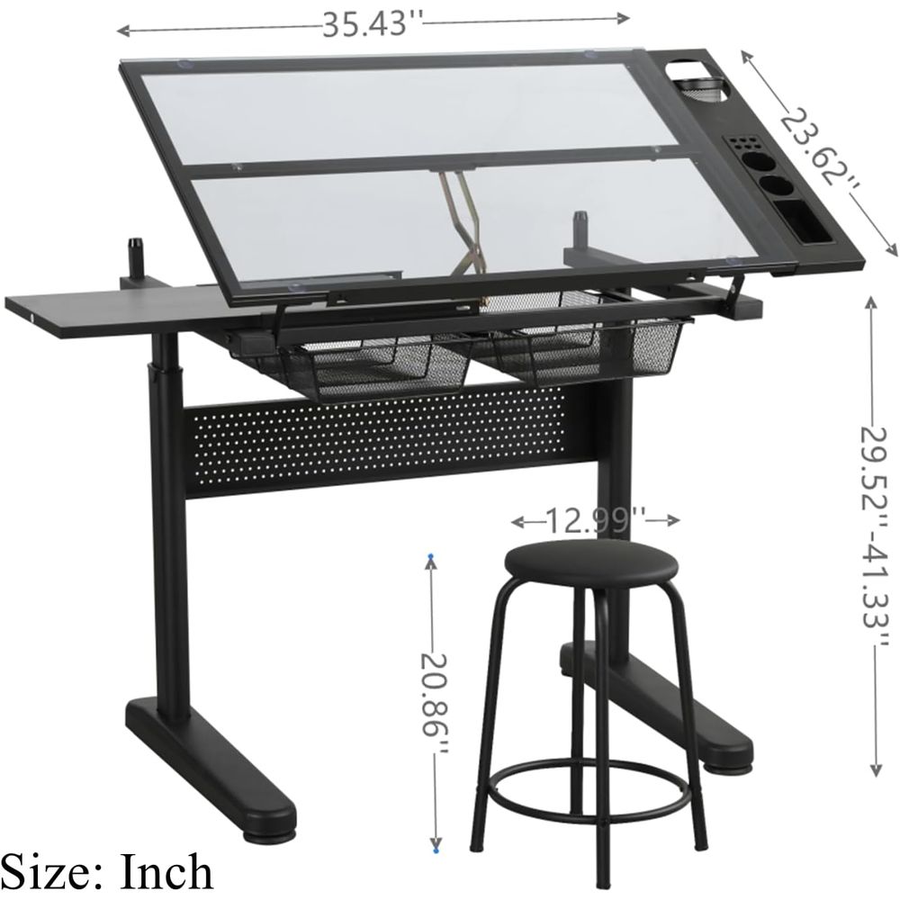 Adjustable Height Art Table wi - Art & Craft Of Problem Solving recensione e prezzo