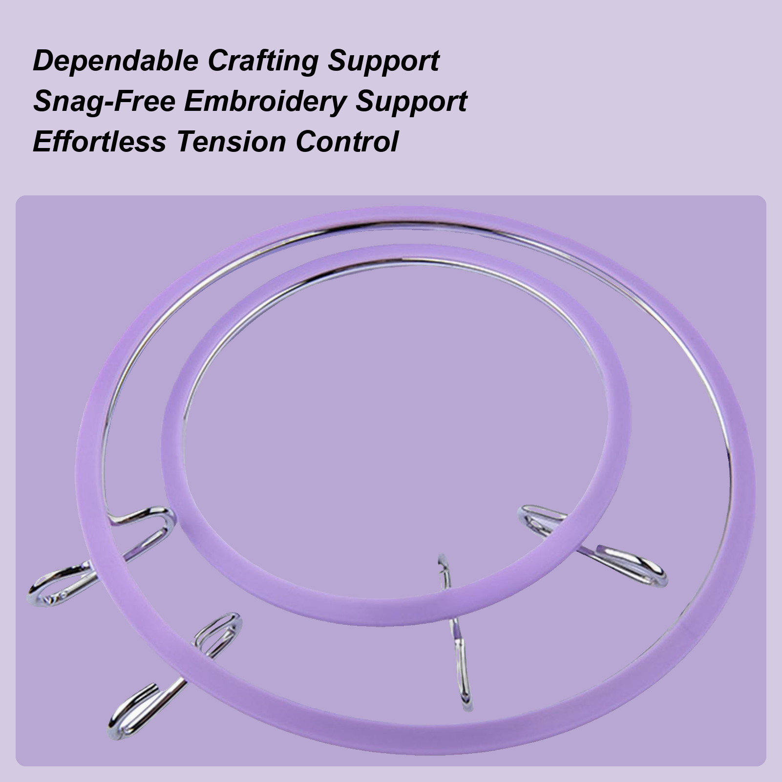 Hoop For Cross Stitching Metal - Art Craft Accessories recensione e prezzo