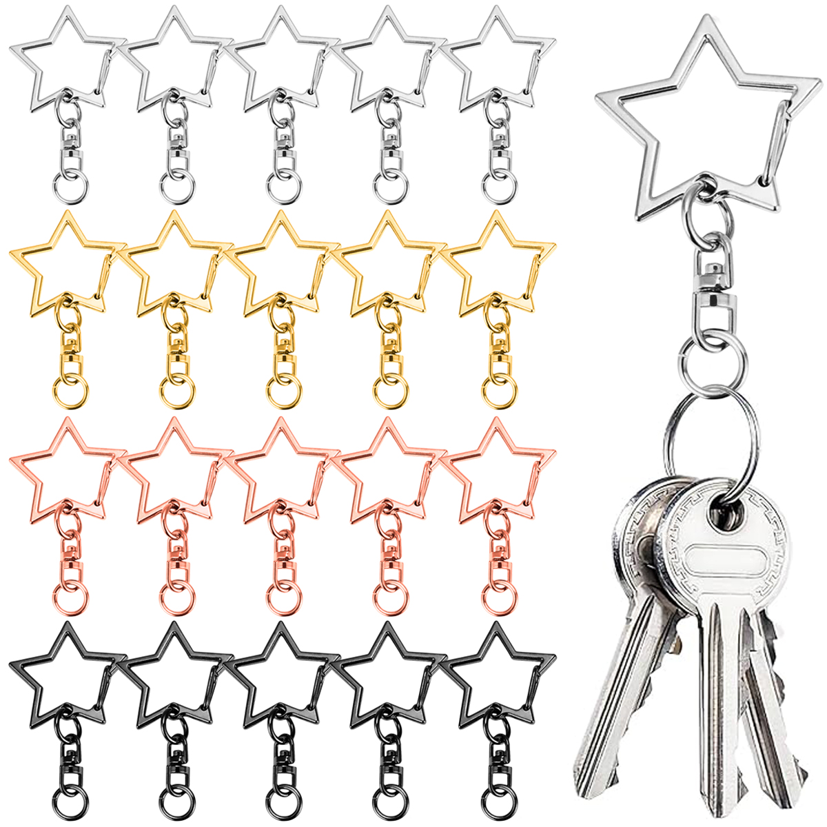 10/20/30/50 Set Star Shaped Ro - Art Craft Activity recensione e prezzo