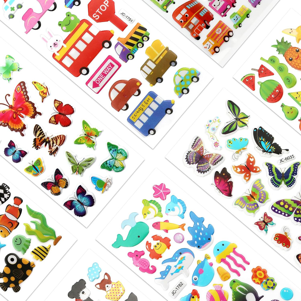 3D Puffy Bubble Stickersfor Ki - Art Craft Toddler recensione e prezzo