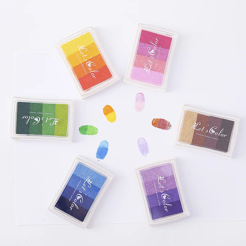 1PCS 4 colors Inkpad Ink stamp - Stamping Ink Pad recensione e prezzo