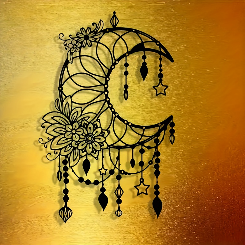 Elegant Gothic Crescent and Fl - Art Craft Cafe recensione e prezzo