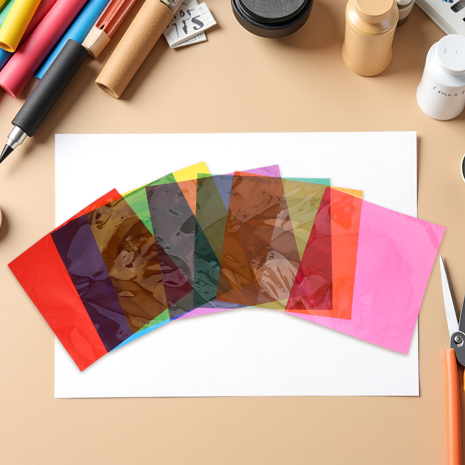 90Pcs Multi Use Colored Cellop - Art Craft Education recensione e prezzo