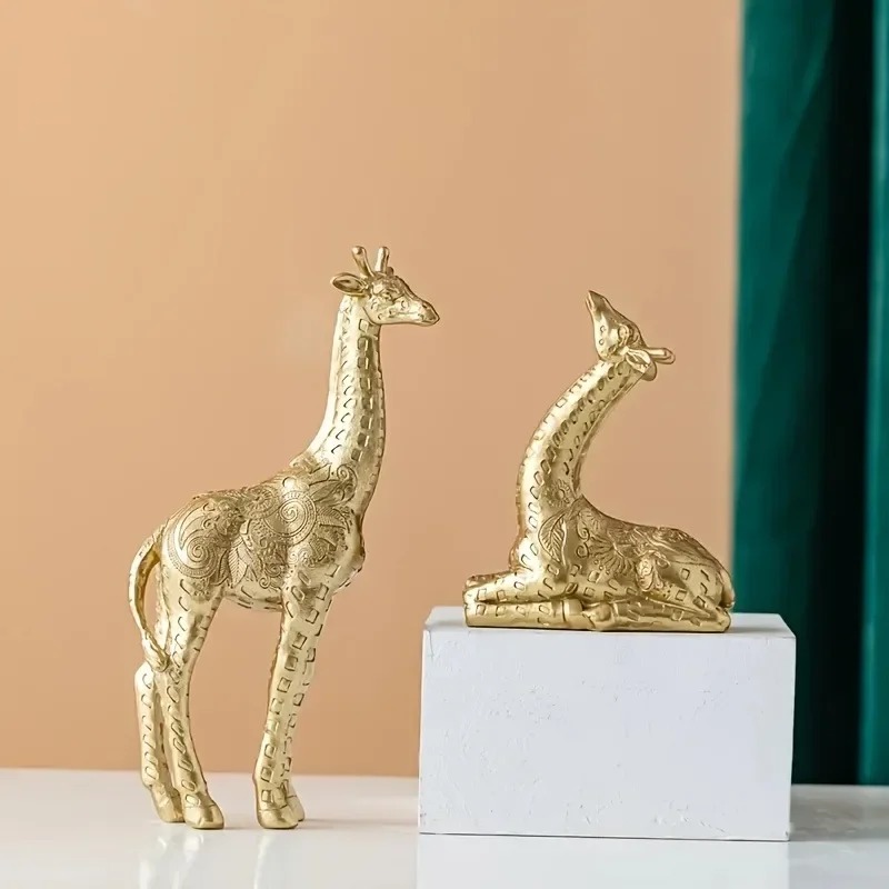 2pcs/set Giraffe Ornament, Gol - Art Craft Cafe recensione e prezzo