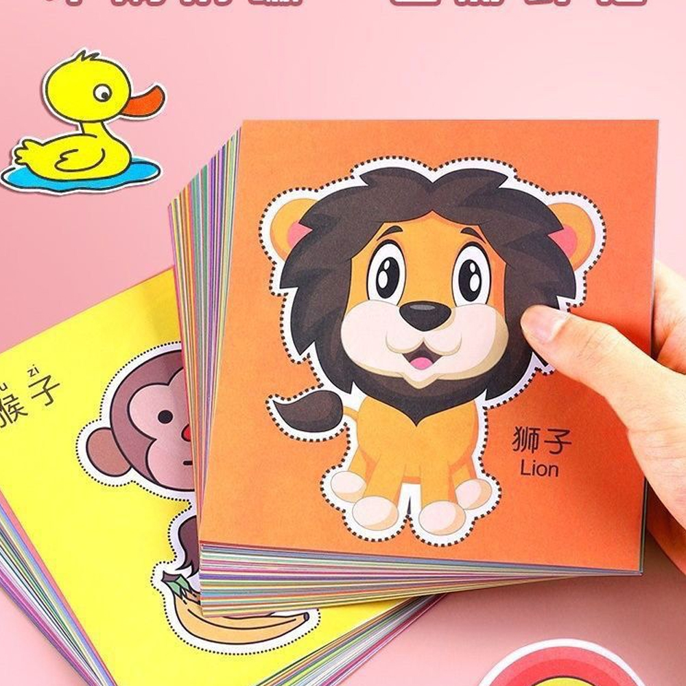 90 Sheets Kids Paper Cutting B - Art And Craft Vegetable recensione e prezzo