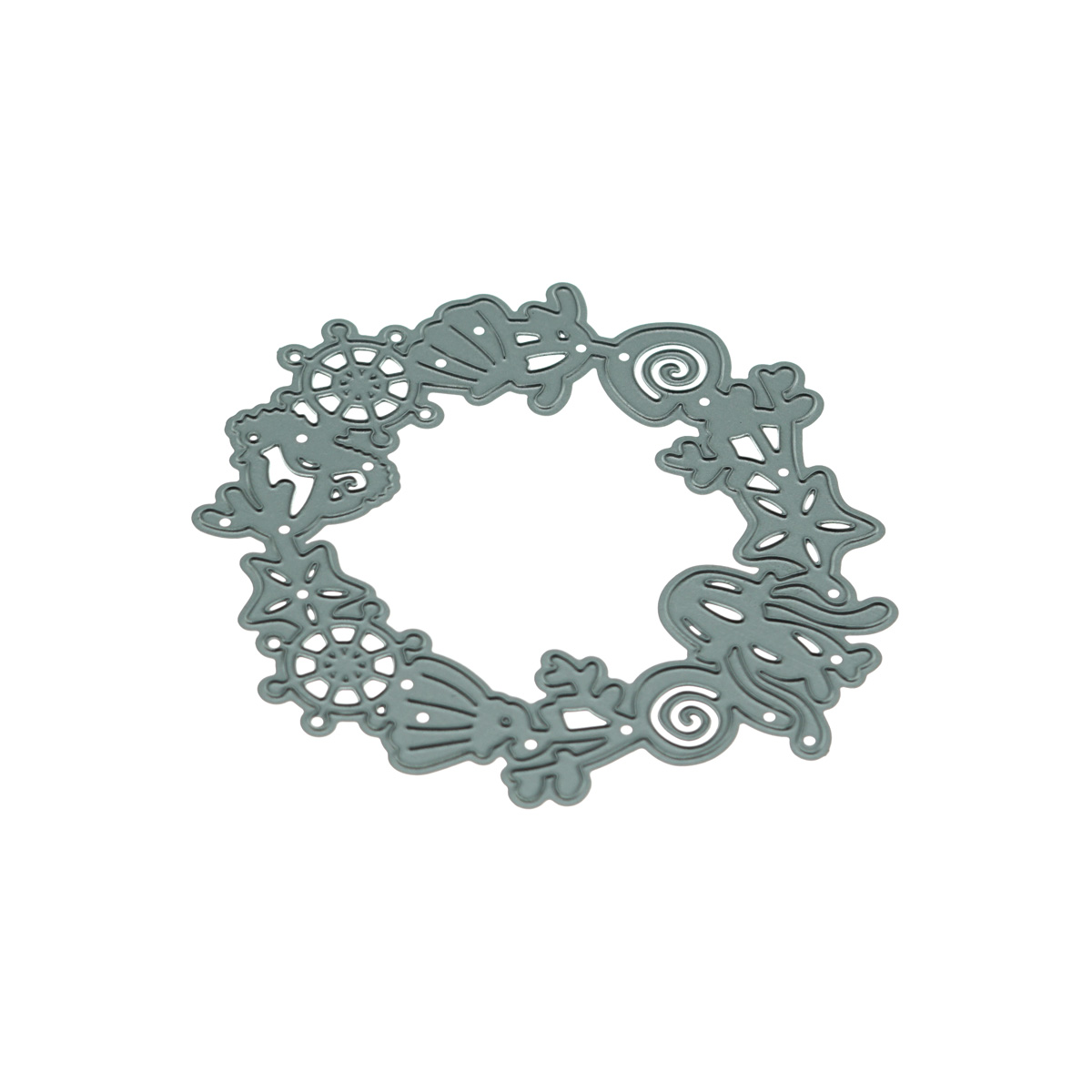 Small Nauticl Wreath Ocean Met - Art Craft Jellyfish recensione e prezzo