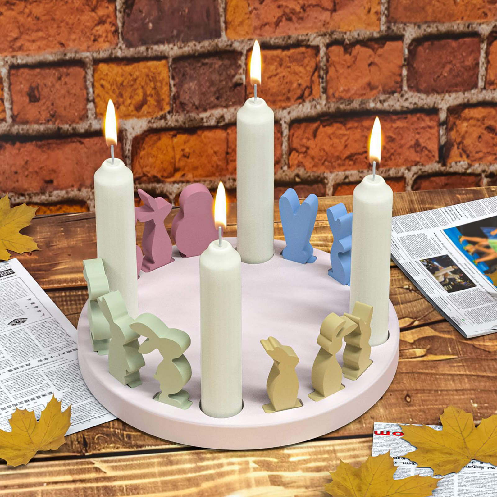 Hollow House Rabbit Candle Hol - Art Craft Rabbit recensione e prezzo