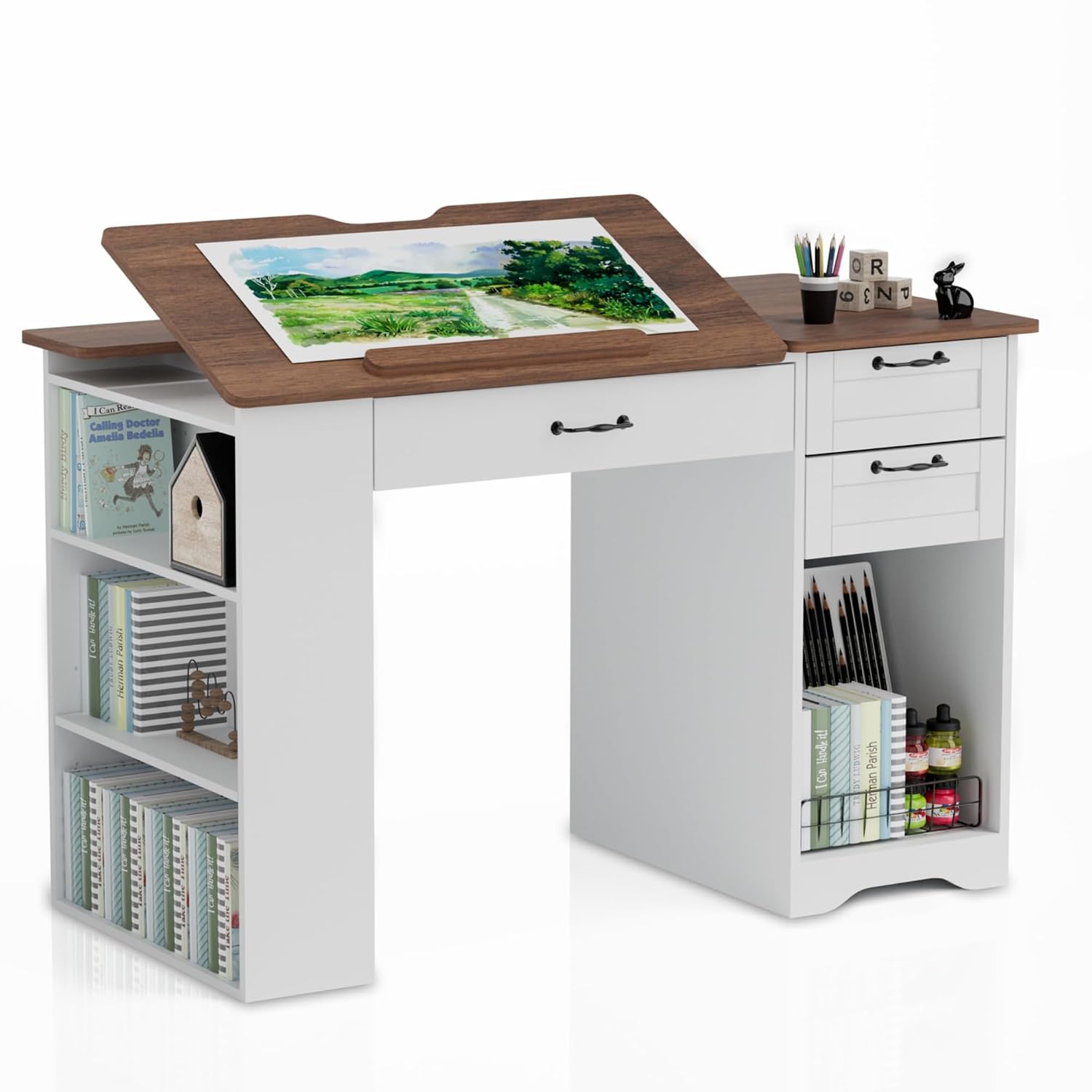 Drafting Table with Storage Ca - Art & Craft Of Problem Solving recensione e prezzo