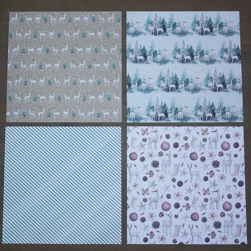 KLJUYP 24 Sheets Winter Time S - Art Craft Background recensione e prezzo