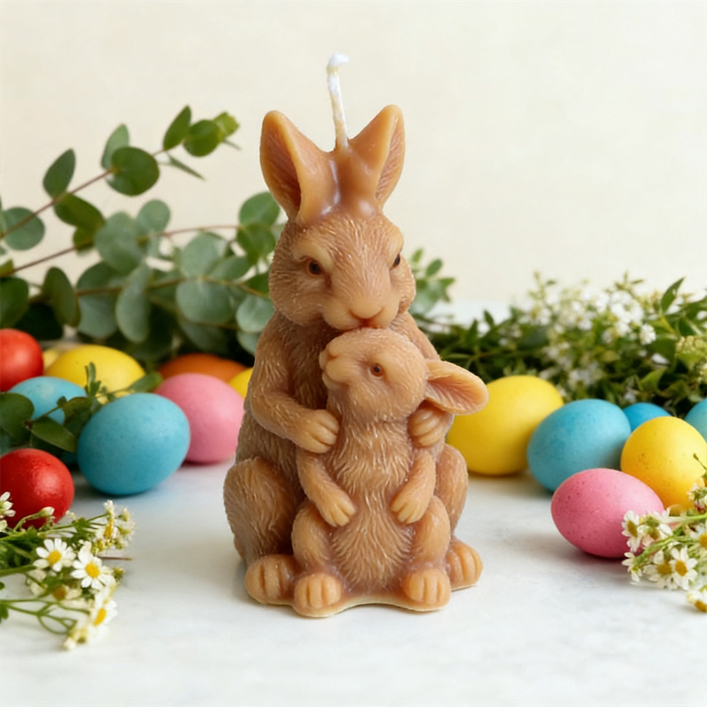 Bunny Family Silicone Candle M - Art Craft Rabbit recensione e prezzo