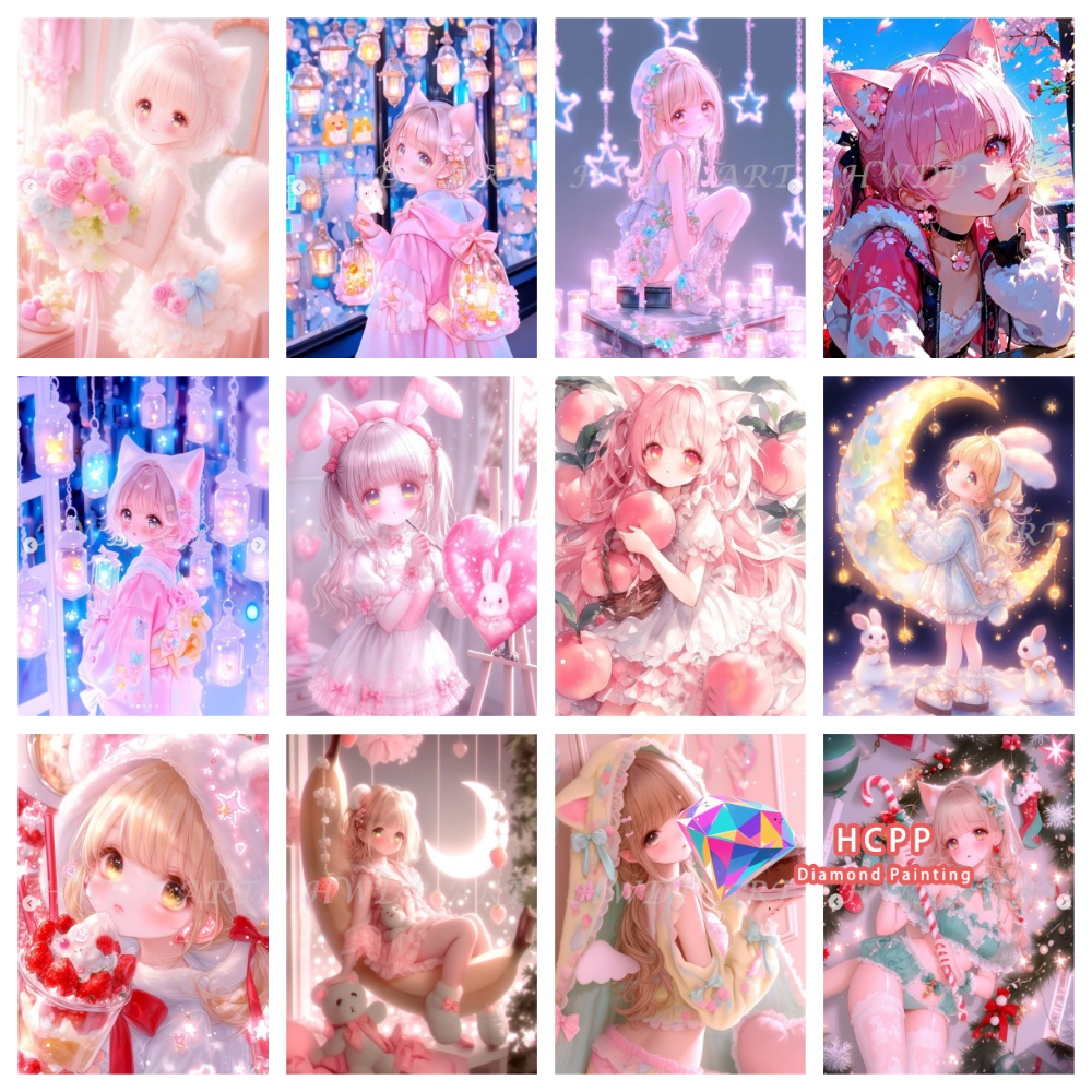 Cartoon Girl Fairy Diamond Pai - Unique Art Craft recensione e prezzo