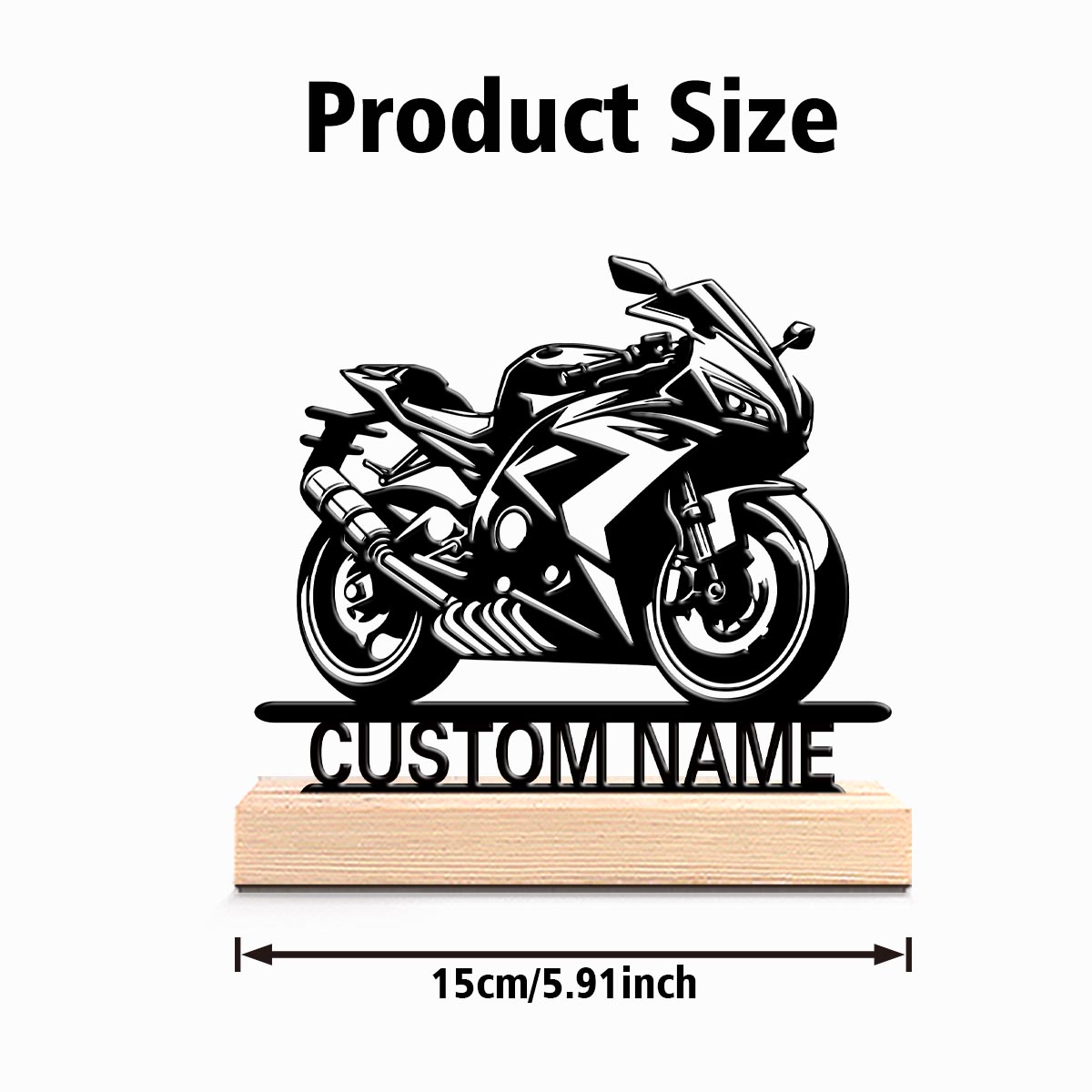 1pc Abstract cool motorcycle C - Art Craft Wood recensione e prezzo