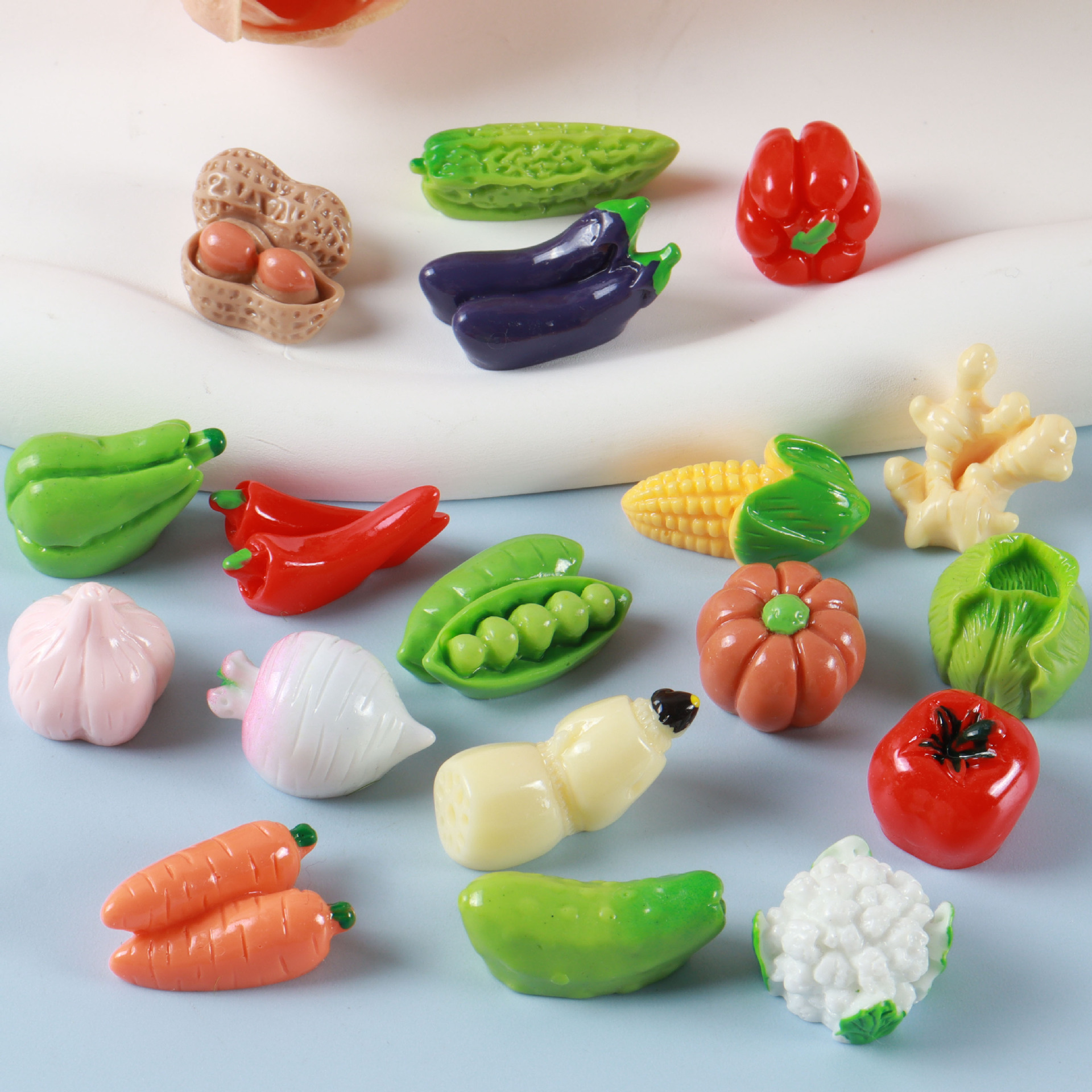 10pcs Vegetable Figurines Mini - Art And Craft Vegetable recensione e prezzo