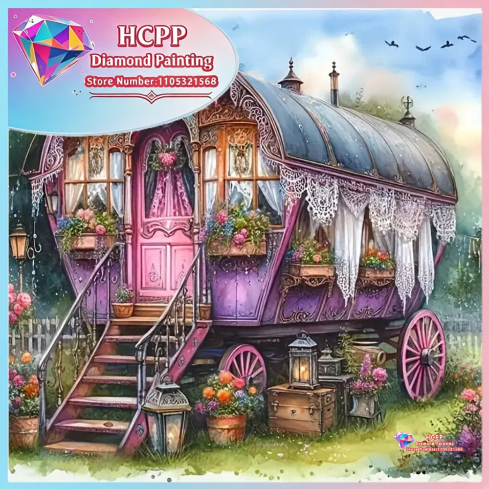 Motorhome Landscape Diamond Pa - Unique Art Craft recensione e prezzo