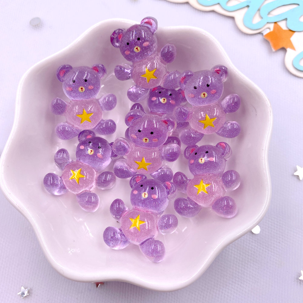 20Pcs Resin Glitter Kawaii Col - Tv Art And Craft recensione e prezzo
