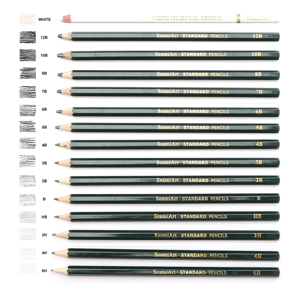 14PCS Sketching Pencil Set (6H - Sketching Charcoal Set recensione e prezzo