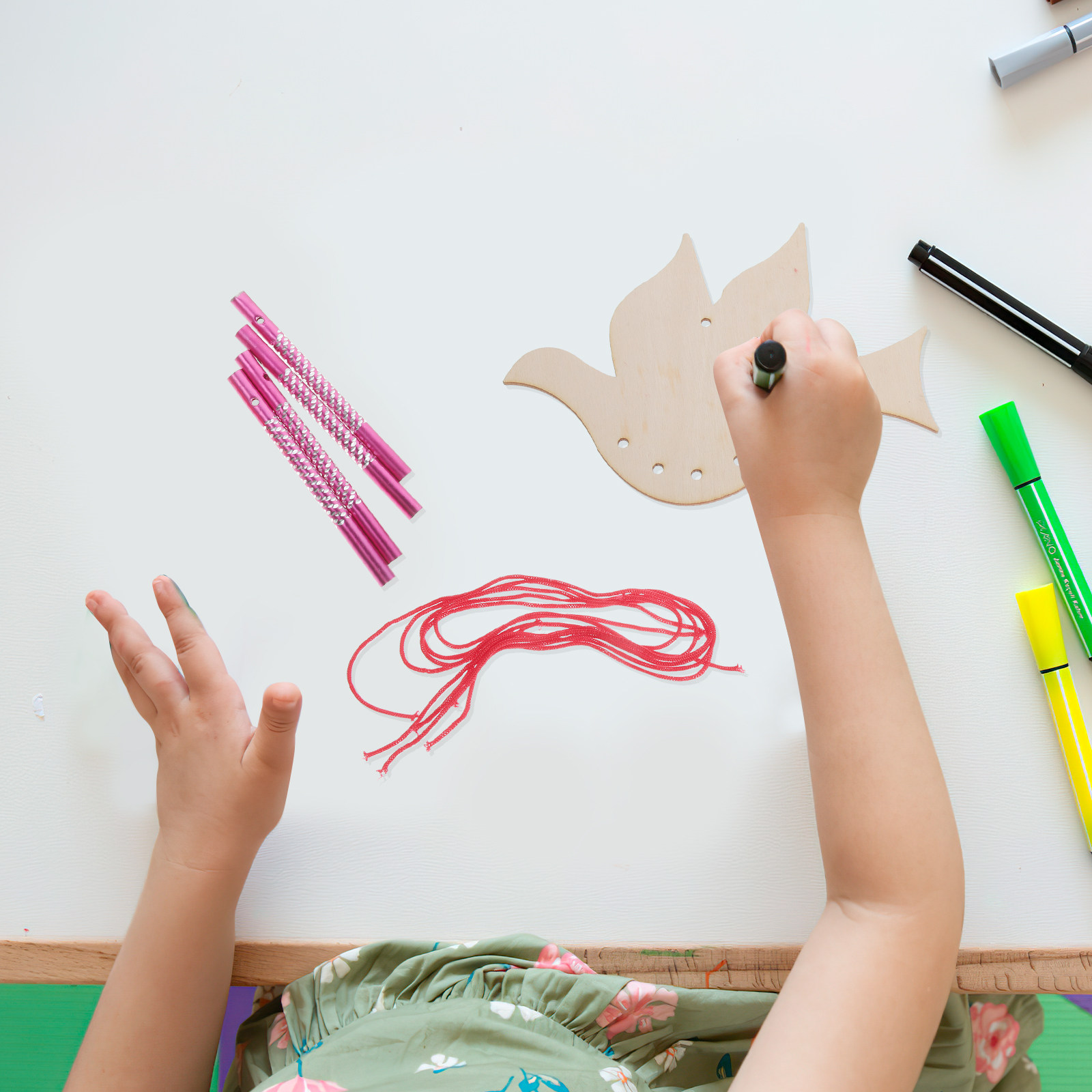 8Sets Doodle Art Blank Windchi - Art Craft Doodle recensione e prezzo
