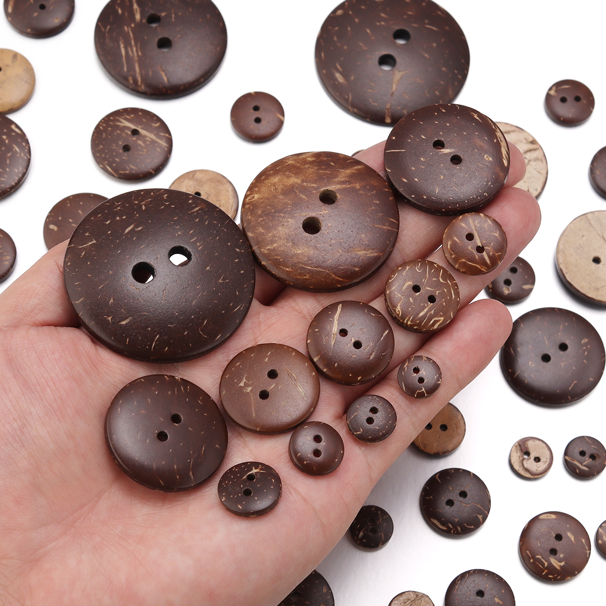 10-100Pcs Natural Coconut Shel - Art Craft Activity recensione e prezzo