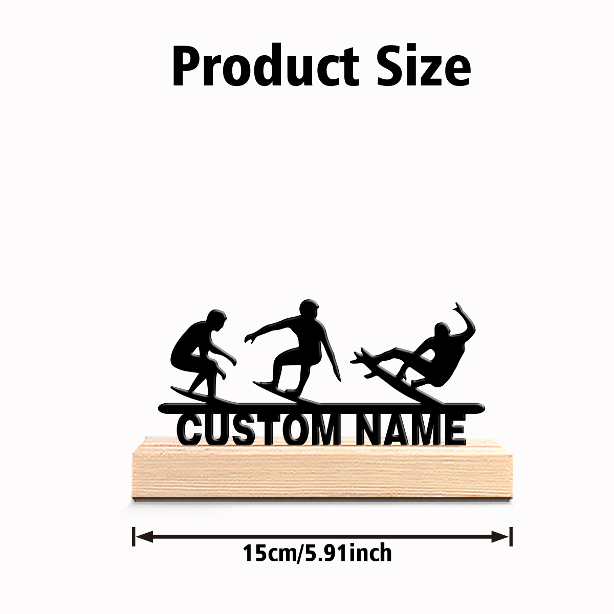 1pc Fashion Skateboard boy Cus - Art Craft Wood recensione e prezzo