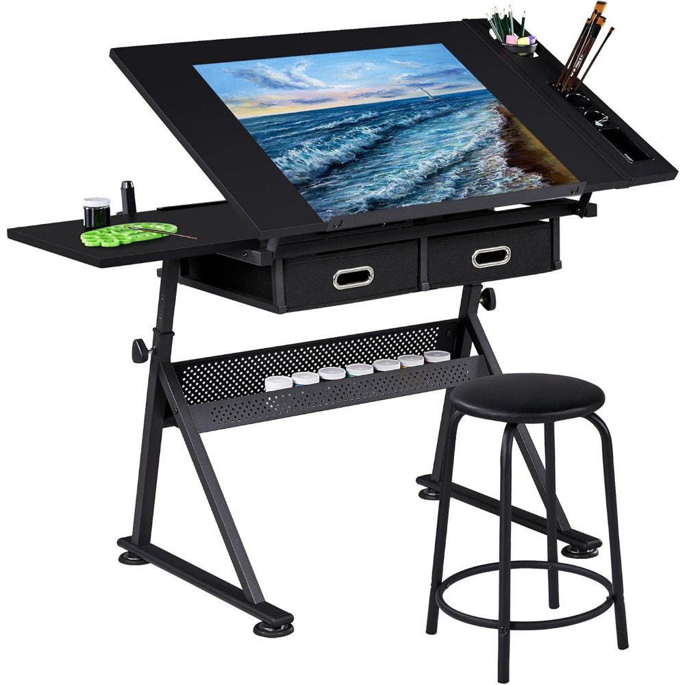 Art Craft Table with Adjustabl - Art Craft Wood recensione e prezzo