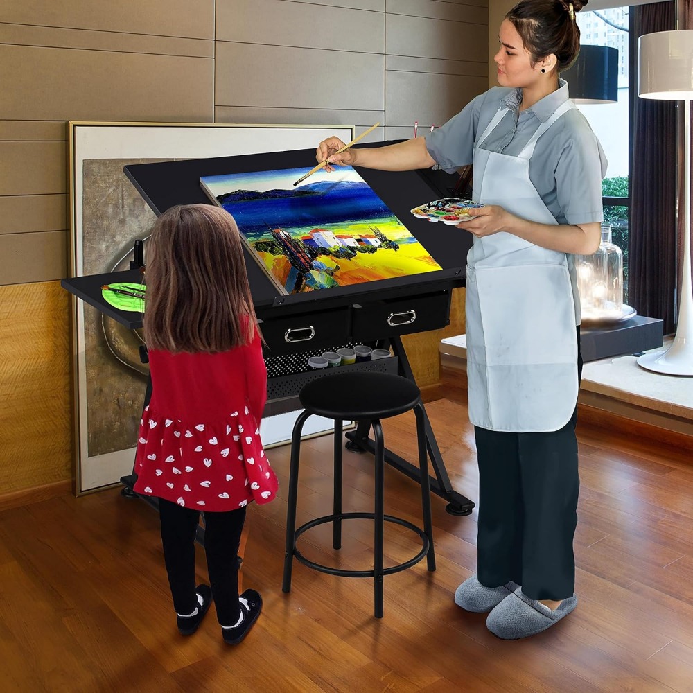 Art Craft Table with Adjustabl - Art Craft Wood recensione e prezzo