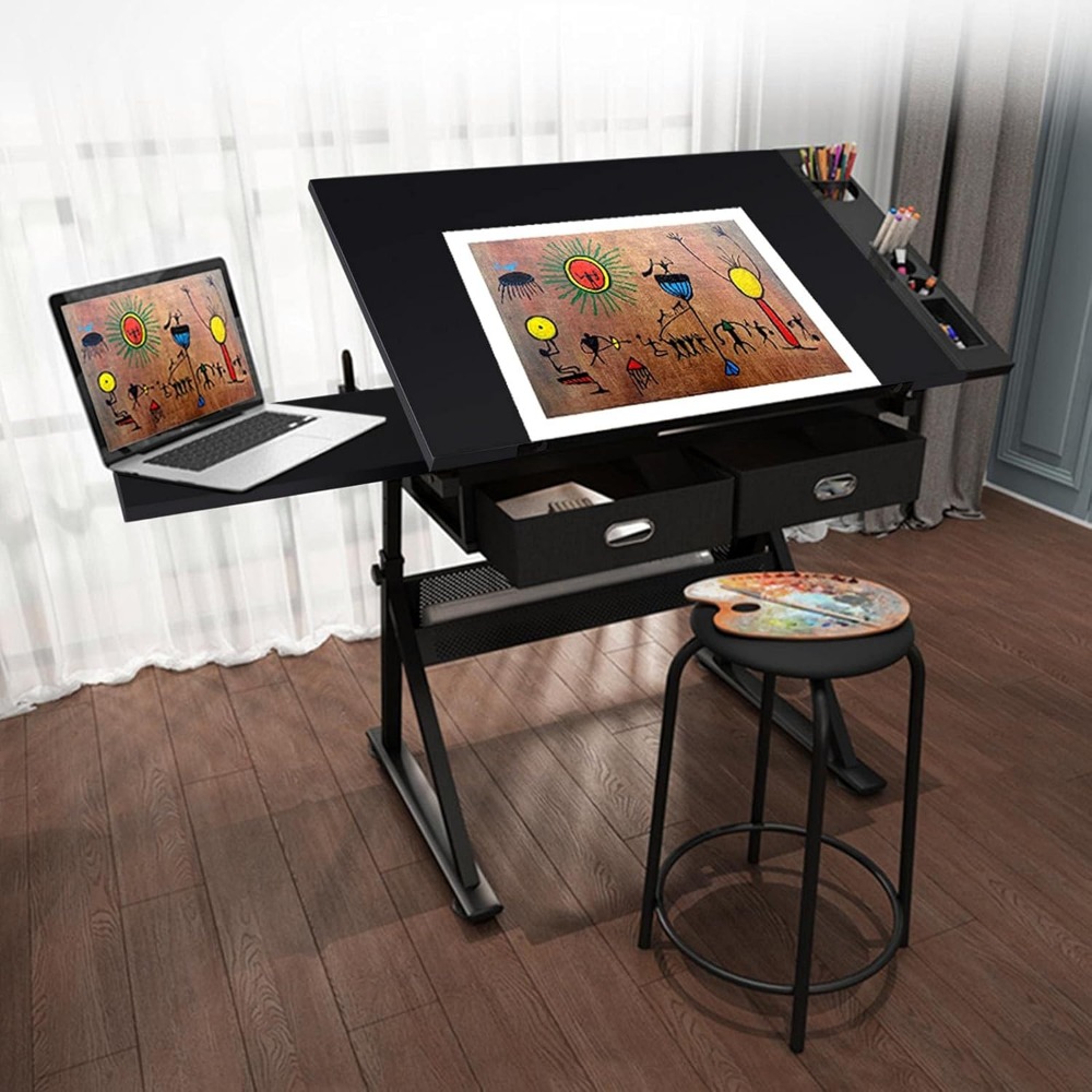 Art Craft Table with Adjustabl - Art Craft Wood recensione e prezzo