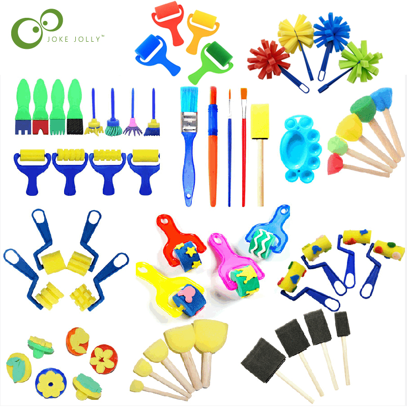 Children Toddler Sponge Stamp  - Art Craft Toddler recensione e prezzo