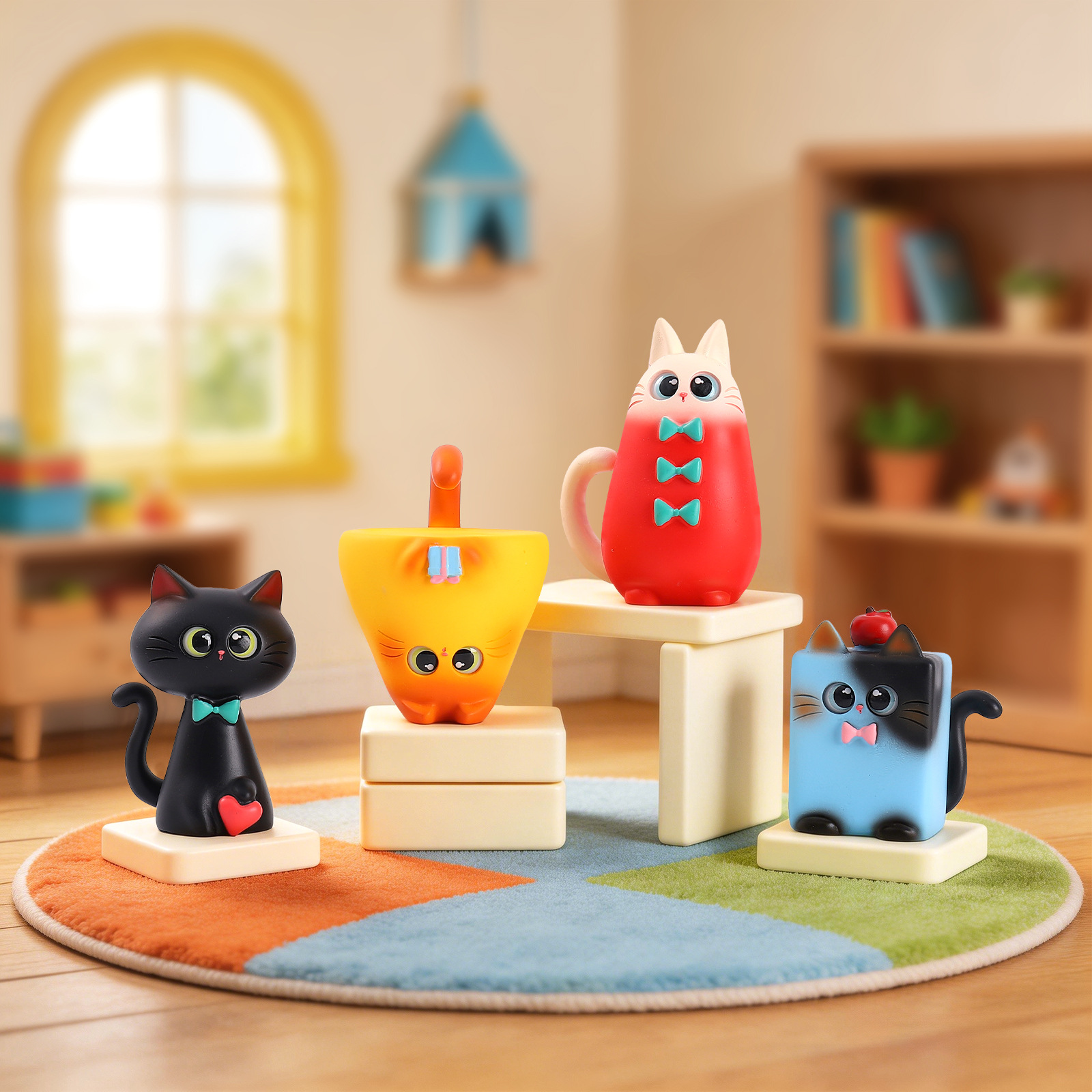Blind Box Cat Figurine Resin C - Art Craft Website recensione e prezzo