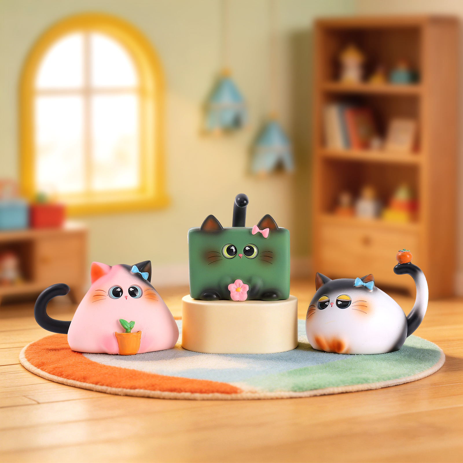 Blind Box Cat Figurine Resin C - Art Craft Website recensione e prezzo